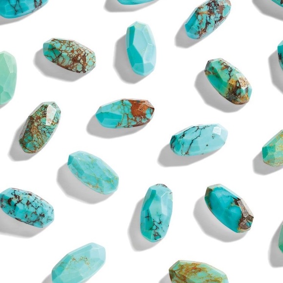 KENDRA SCOTT VADA BRACELET BLUE TURQUOISE CUFF - BRAND NEW WITH TAG, NO BOX - Picture 4 of 6